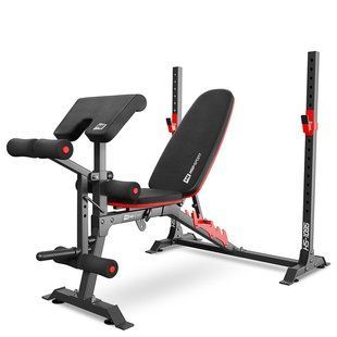 Лавка тренувальна Hop-Sport HS-1095 з партою Скотта 5902308225336 фото