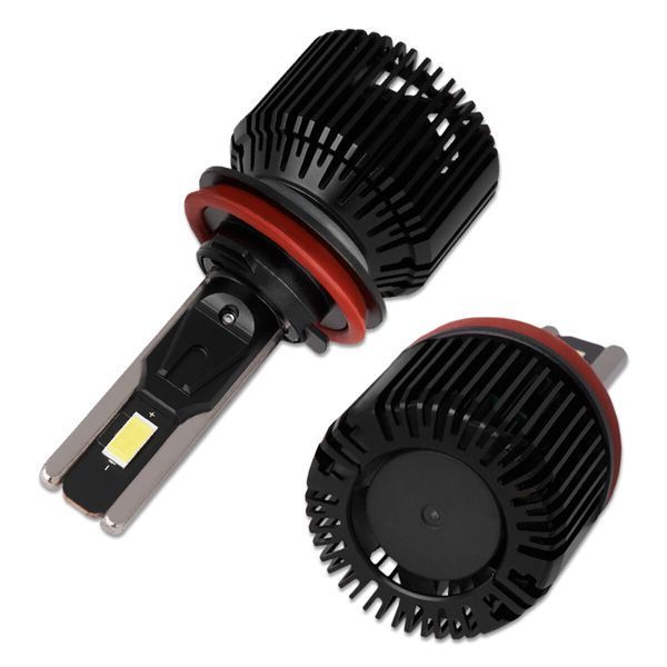 Автолампа Solar LED H8-H11-H16 12/24V 130W 11000Lm 6500K CSP3570 2шт 8711S2 фото