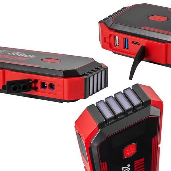 Пусковий пристрій Alligator Jump Starter 800A/1600A 20000mAh зі Smart-клемами JS843 фото