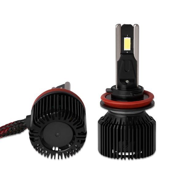 Автолампа Solar LED H8-H11-H16 12/24V 130W 11000Lm 6500K CSP3570 2шт 8711S2 фото