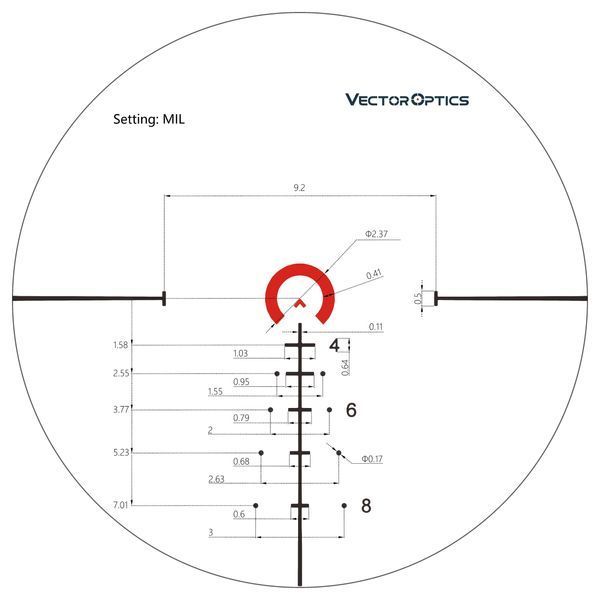 Оптичний приціл Vector Optics Continental 1-6x28 (34mm) FFP Tactical (SCFF-31) 5003086 фото