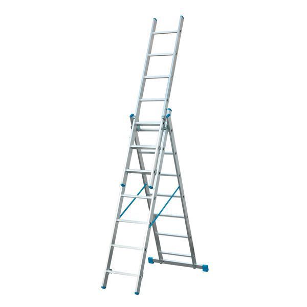 Драбина 3-секц. розкл. 3*7сх. 1,9-3,99м VHR SSTS VHR SSTS 3x7 фото