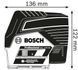 Лазерний нівелір Bosch GCL 2-50 CG + RM 2 (12 V) + стельова кліпса + L-Boxx (0601066H00) 0601066H00 фото 4