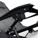 Розкладне крісло шезлонг LEOBRO Zero Gravity Dark Grey (LB-ZGC-A1-DGR) LB-ZGC-A1-DGR фото 2