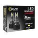 Автолампа Solar LED H8-H11-H16 12/24V 130W 11000Lm 6500K CSP3570 2шт 8711S2 фото 2
