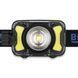 Ліхтар налобний Brevia 550Lm, 3W CREE XPG+COB, 1200mAh/3xAAA, Zoom, з сенсором білий/червоний 14500ERBX1 фото 2