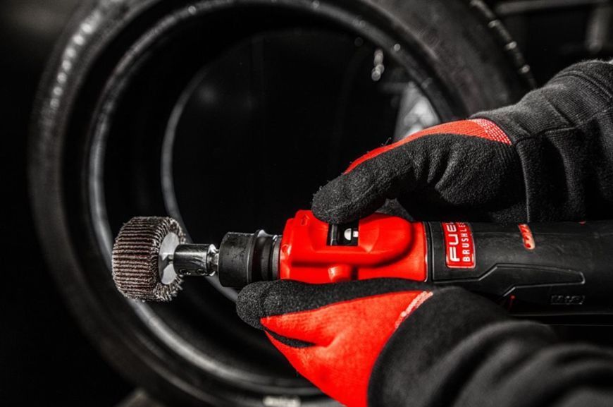 Шліфмашина пряма акумуляторна MILWAUKEE, M12 FTB-0, 7/16 HEX 4933472215 фото