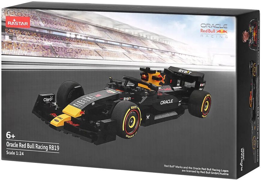 Машинка Rastar Red Bull F1 RB19 конструктор 1:24 Темно синій 454.01.38 фото