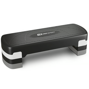 Степ платформа Hop-Sport HS-PP033AS чорно-біла 5902308235311 фото