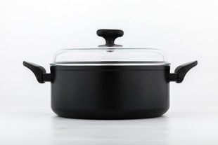 Каструля з кришкою 28 см Salto Silver 7л 830836 NOIS 830836 фото