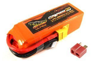 Акумулятор для радіокерованої моделі Dinogy G2.0 Li-Pol 2200 мАг 14.8 В 4S T-Plug 80C 2722767759639 фото