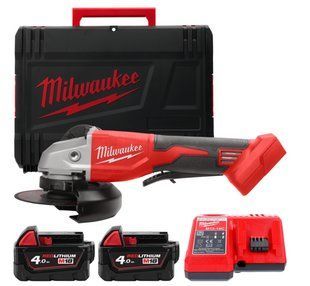 Шліфмашина кутова - болгарка акумуляторна безщіткова MILWAUKEE M18 BLSAG125XPD-402X діаметр 125мм 4933492646 фото