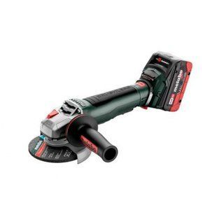 Акумуляторна кутова шліфмашина Metabo WPB 18 LT BL 11-125 Quick, 2 акб 5.5 Ah, з/п ASC 145, в MetaBOX 165 L 613059660 фото