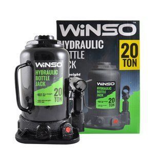 Домкрат гідравлічний пляшковий Winso 20т 217-405мм 172100 фото