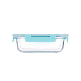 GIPFEL Контейнер скляний з кришкою AVALANCHE 640 мл, 18х14х6 см 50976 GIPFEL 50976 фото