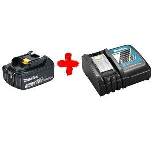 Акумулятор Li-ion BL1830B + швидкозарядний пристрій Makita DC18RC (191A24-4) 191A24-4 фото