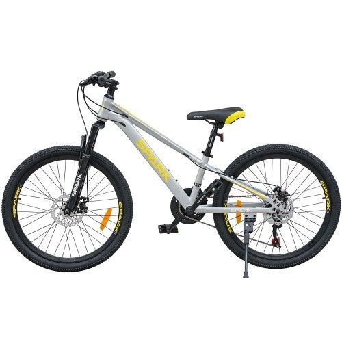 Велосипед SPARK JET (колеса - 24, сталева рама - 11) сірий 000238397 фото