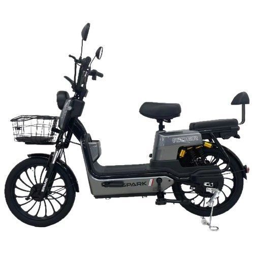 Велосипед з електромотором SPARK RIDER 14 48V/500W/20Ah Сірий 000227050 фото