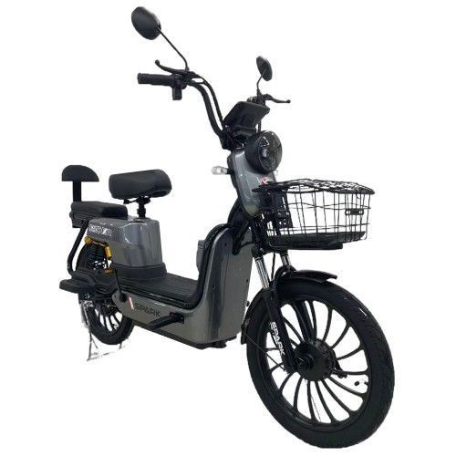 Велосипед з електромотором SPARK RIDER 14 48V/500W/20Ah Сірий 000227050 фото