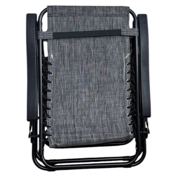 Раскладное кресло шезлонг LEOBRO Zero Gravity Grey (LB-ZGC-A1-GRY) LB-ZGC-A1-GRY фото