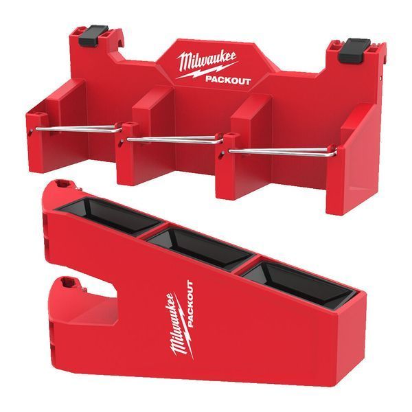 Тримачі бічні для кейсів PACKOUT&trade; MILWAUKEE (2шт) для рівней 4932498649 фото