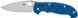 Ніж Spyderco Manix 2 XL CPM SPY27 G-10 Cobalt Blue 87.16.86 фото 1