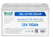 Комплект Volt Polska SINUS PRO 1200 E PLUS 12/230V 800/1200W + Акумулятор GEL 12V 110 Ah 1200EP110GEL фото 3