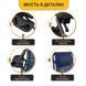 Розкладне крісло шезлонг LEOBRO Zero Gravity Navy Blue (LB-ZGC-F1-NVY) LB-ZGC-F1-NVY фото 5