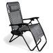 Раскладное кресло шезлонг LEOBRO Zero Gravity Grey (LB-ZGC-A1-GRY) LB-ZGC-A1-GRY фото 1