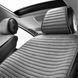 Преміум накидки для передніх сидінь CarLife Sport, grey 2шт SC10202 фото 4