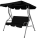 Гойдалка з подушками на 3 особи LEOBRO Relax Black LB-SW3-C1-BLK фото 1