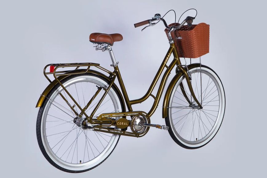 Велосипед AL 28 Dorozhnik CORAL PH рама-19 болотно-зелений 2025 OPS-D-28-477 фото