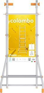 Драбина телескопічна Colombo Pratic 4+4 Steel (PRATIC4+4ACC) 931032 фото