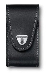 Чехол для широких ножей SwissChamp XLT и Evolution S54 Victorinox кожаный,черный на ремень (4.0521.XL) 4.0521.XL фото