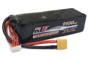 Акумулятор Dinogy Li-Pol RTF 9500mAh 22.2V 6S 25C XT90 2722229187871 фото