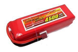 Акумулятор для радіокерованої моделі Dinogy Li-Pol 4500mAh 14.8V 4S 30C T-Plug 2722753394141 фото