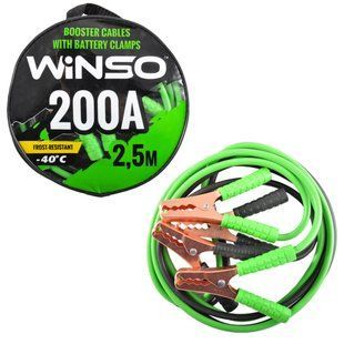 Провода-прикурювачі Winso 200А, 2,5м 138210 138210 фото
