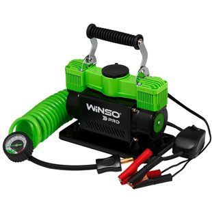 Компресор автомобільний Winso Pro Extreme 12В, 10 Атм, 90 л/хв із зажимами АКБ 137000 137000 фото