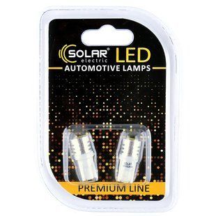 LED автолампа Solar 24V T10 W2.1x9.5d 1SMD white, 2шт SL2532 фото