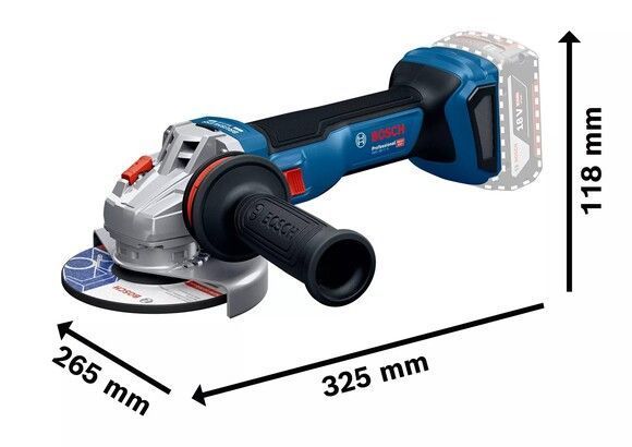 Акумуляторна кутова шліфмашина Bosch GWS 18V-11 S (06019N4000) (без АКБ та ЗП) 06019N4000 фото