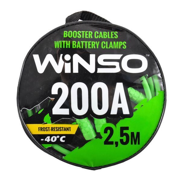 Провода-прикурювачі Winso 200А, 2,5м 138210 138210 фото