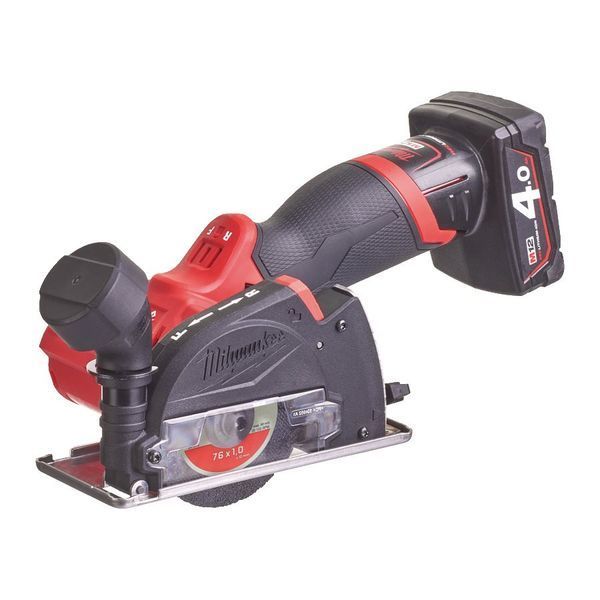 Субкомпактна багатофункціональна відрізна машина MILWAUKEE M12 FCOT-422X FUEL 4933464619 (+ заряд.пристрій, 2 акум., HD кейс) 4933464619 фото