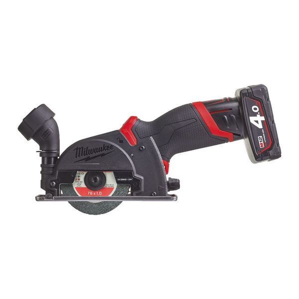Субкомпактна багатофункціональна відрізна машина MILWAUKEE M12 FCOT-422X FUEL 4933464619 (+ заряд.пристрій, 2 акум., HD кейс) 4933464619 фото