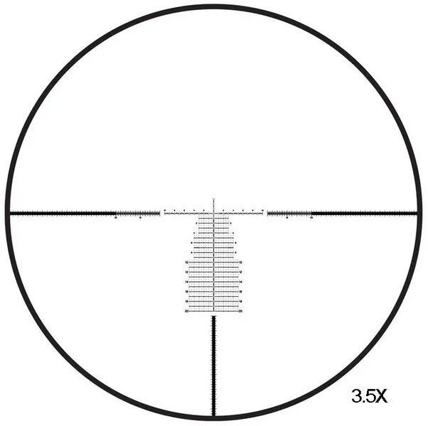 Приціл оптичний Bushnell Elite Tactical DMR3 3,5-21x50 сітка EQL 1013.01.07 фото