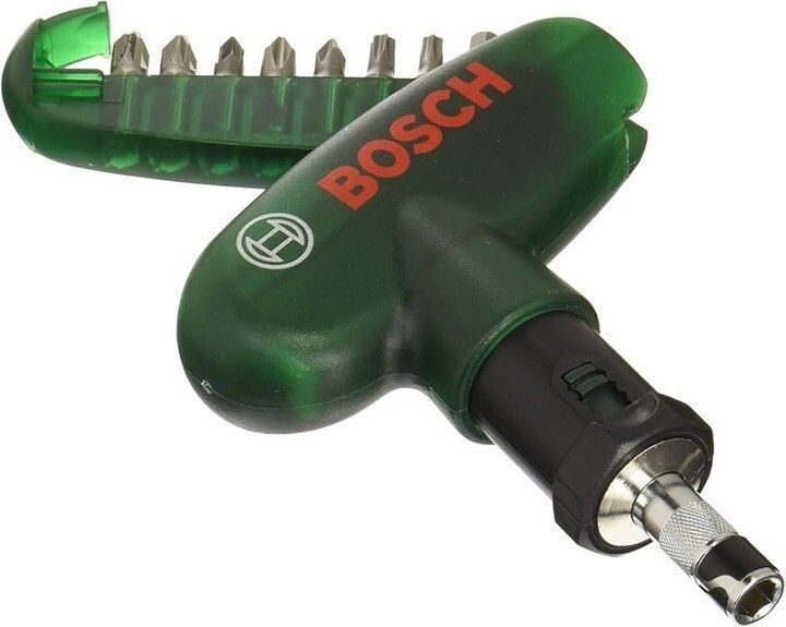 Викрутка з набором біт Bosch 10 шт. (2607019510) 2607019510 фото