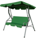 Гойдалка з подушками на 3 особи LEOBRO Relax Green LB-SW3-C1-GRN фото 1