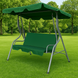 Гойдалка з подушками на 3 особи LEOBRO Relax Green LB-SW3-C1-GRN фото 4