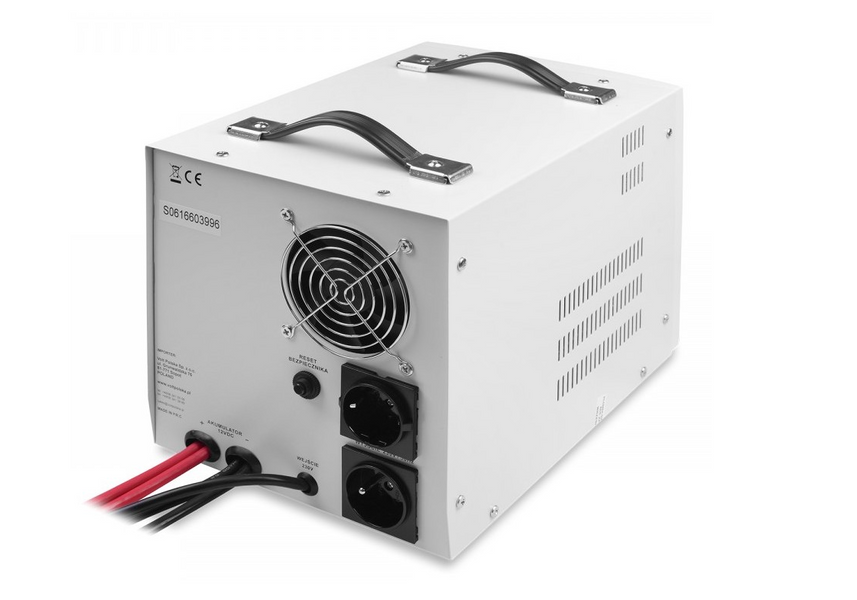 Комплект Volt Polska SINUS PRO 2000E 12/230V 1250/2000W + Акумулятор гелевий 4SUN MAXX GEL 120 Ah 2000E120FMS фото