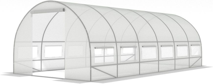 Садова теплиця з вікнами FunFit Garden 18m2 = 600*300*200 (1463) 1463 фото