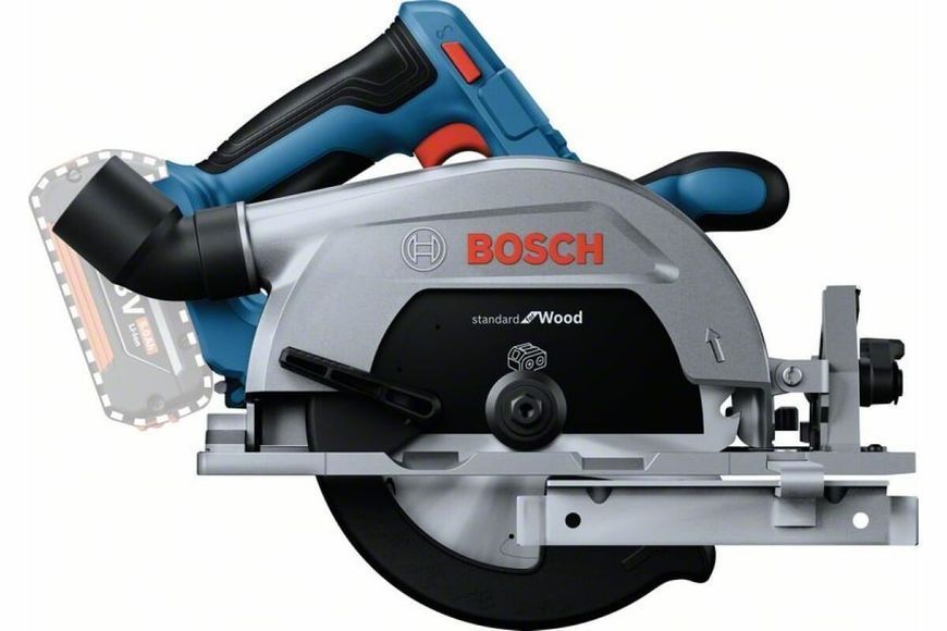 Акумуляторна дискова пилка Bosch GKS 185-LI Solo (06016C1221) (без АКБ та ЗП) 06016C1221 фото